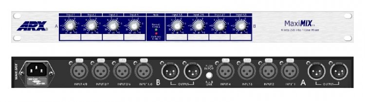 Фото Линейный микшер ARX MaxiMix