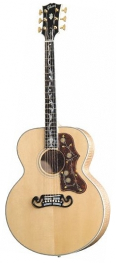 Фото Электроакустическая гитара GIBSON J-200 CUSTOM VINE ANTIQUE NATURAL