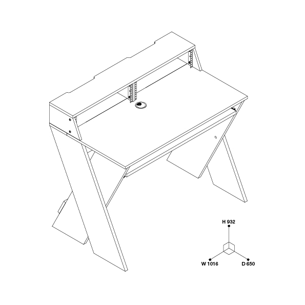 Фото Стол аранжировщика Glorious Sound Desk Compact Walnut