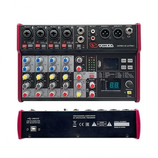 Фото Микшерный пульт VOLTA INTRO 41 ULTRA +