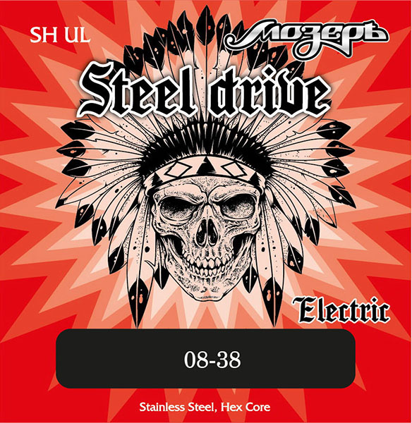 Фото Комплект струн для электрогитары Мозеръ SH-UL Steel Drive