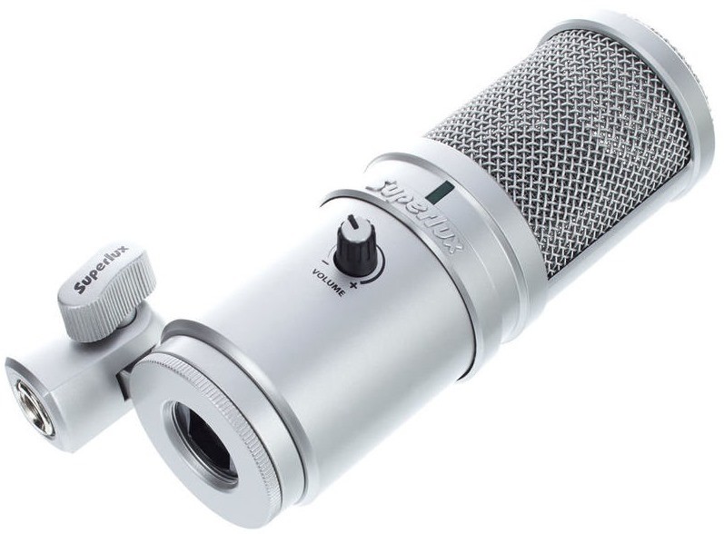 Фото Динамический вокальный USB микрофон Superlux E205U