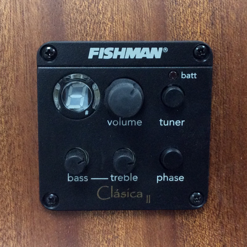 Фото Гитара ALMANSA 400CTW (EZ) с вырезом и эквалайзером Fishman classica