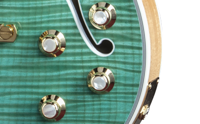 Фото GIBSON USA LES PAUL SUPREME 2015 SEAFOAM GREEN 