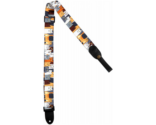 Фото FLIGHT S35 CATS - Ремень для укулеле Флайт