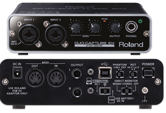 Фото Звуковая карта Roland UA-11 DUO-CAPTURE EX