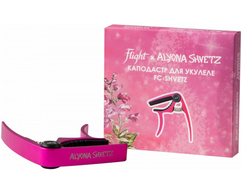 Фото Каподастр для укулеле FLIGHT FC ALYONA SHVETZ / Алена Швец