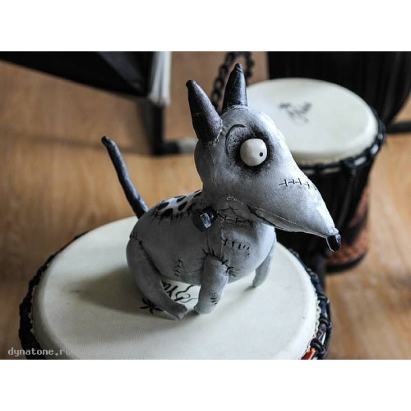 Фото YUKA DJWN08-16BR2 - Джембе с верёвочной настройкой Юка