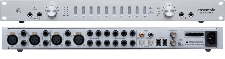 Фото Звуковая карта APOGEE ENSEMBLE 8-CHANNEL FIREWIRE INTERFACE 24/192