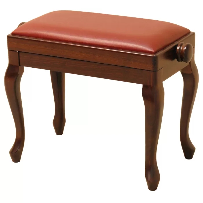 Фото Банкетка для фортепиано Discacciati Chippendale красное дерево, сатинированная