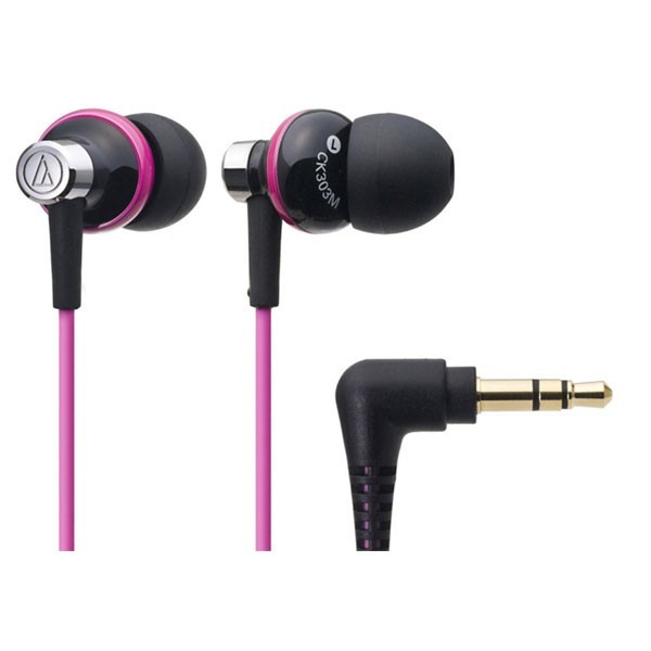 Фото Наушники AUDIO-TECHNICA ATH-CK303 MBPK Black\Pink