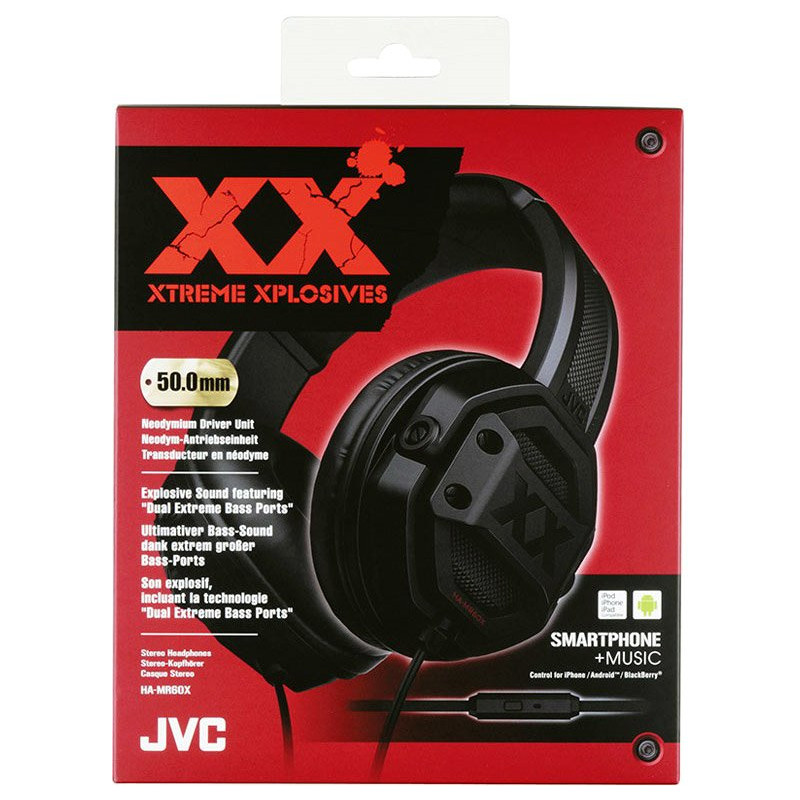 Фото Наушники JVC HA-MR60X-E
