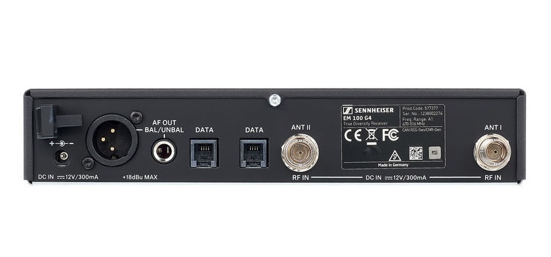 Фото Sennheiser EW 100 G4-ME4-A