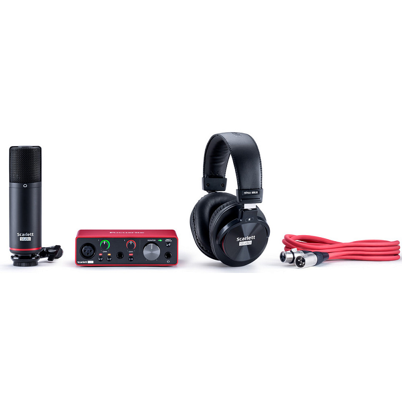 Фото Комплект FOCUSRITE Scarlett Solo Studio 3rd Gen