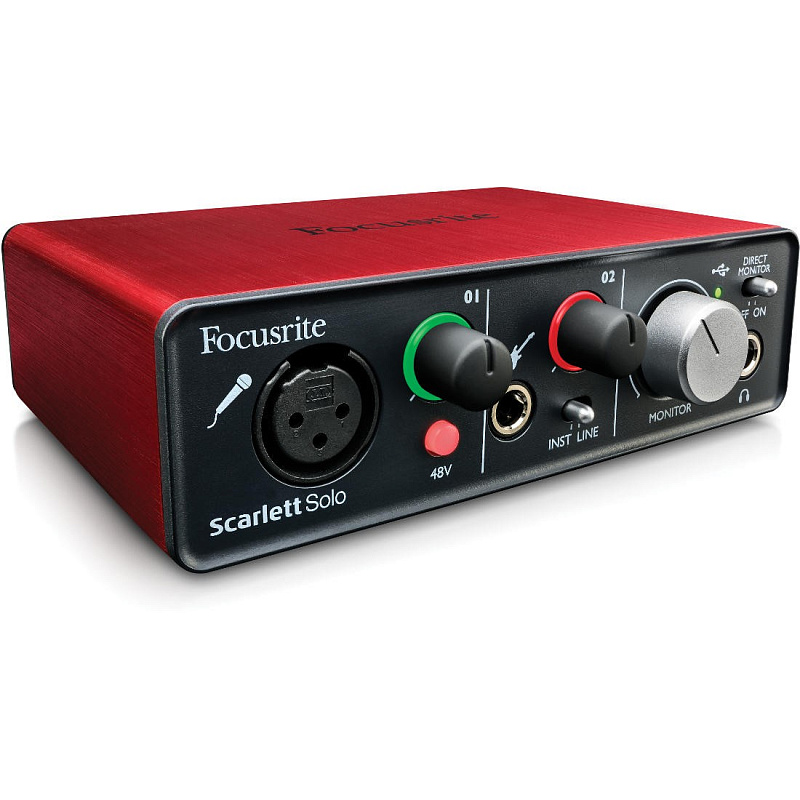 Фото Звуковая карта FOCUSRITE Scarlett Solo USB