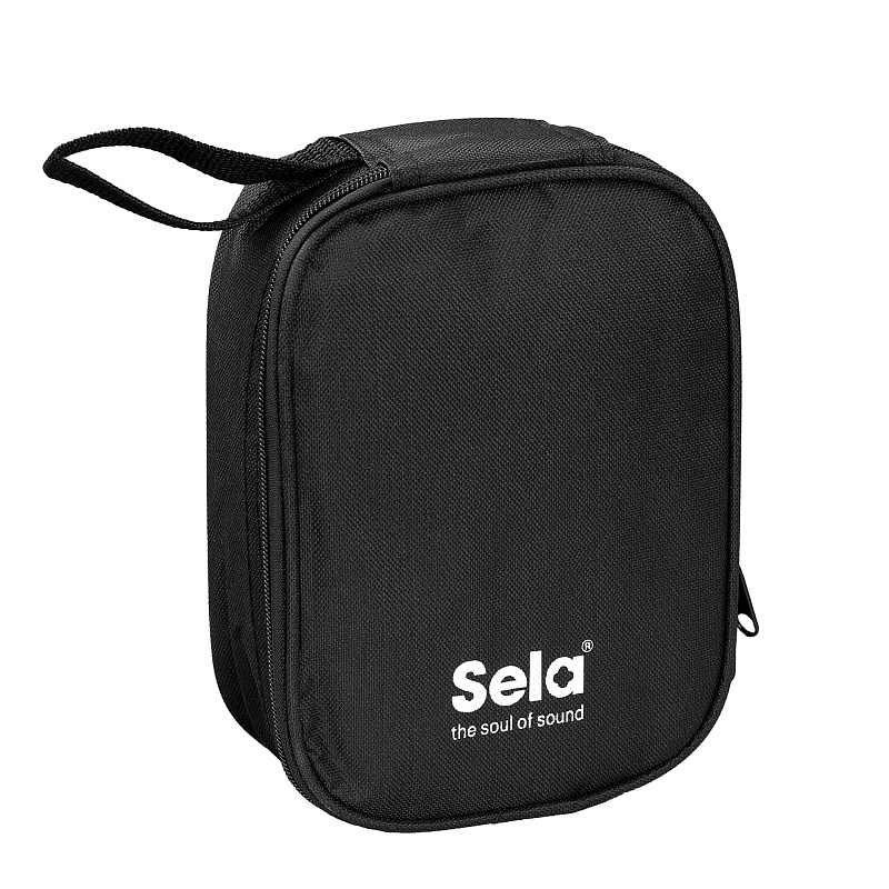 Фото Sela SE-249 Калимба 17 язычков, красное дерево, с чехлом, синяя