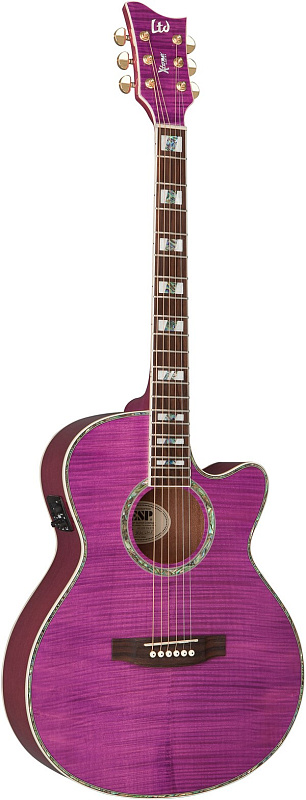 Фото Электроакустическая гитара ESP XAC20E FM STM