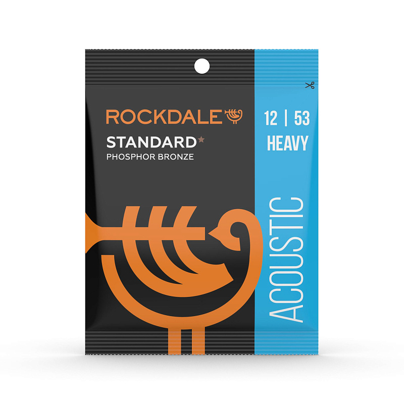 Фото Струны ROCKDALE STANDARD 12-53 Phosphor Bronze Heavy