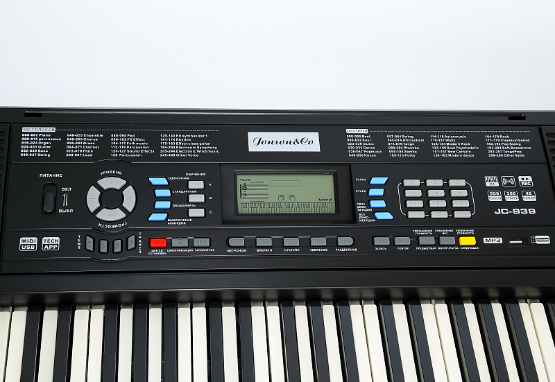 Фото Синтезатор Jonson&Co JC-939