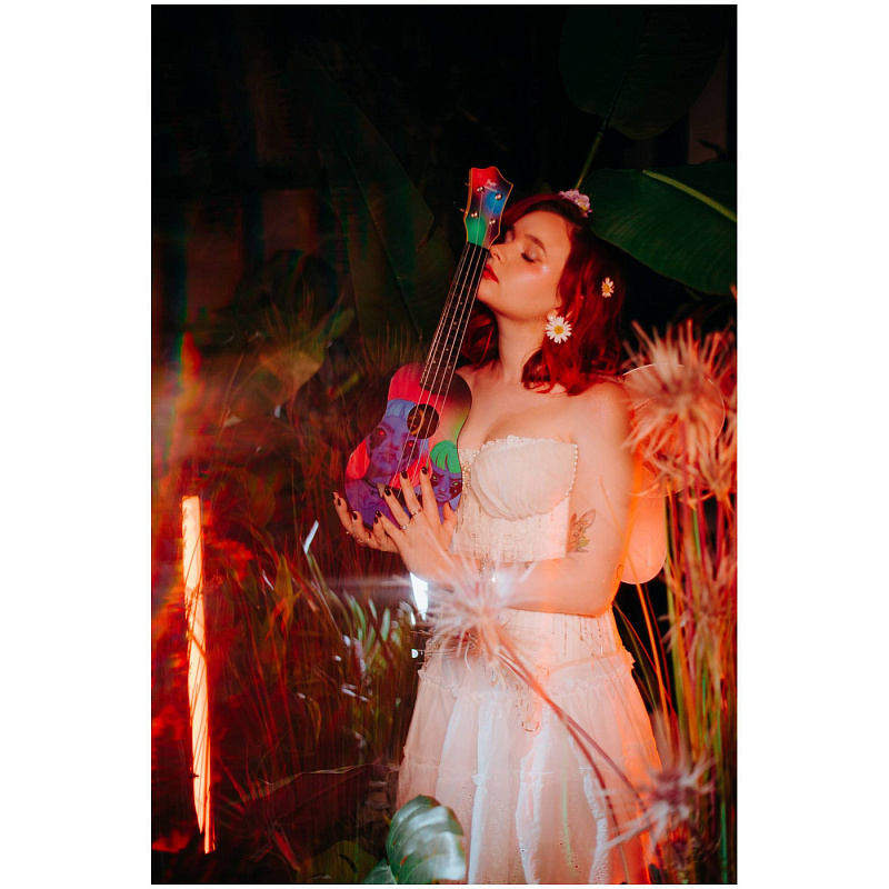 Фото Укулеле сопрано FLIGHT TUS ALYONA SHVETZ TOXIC / Алена Швец Токсик