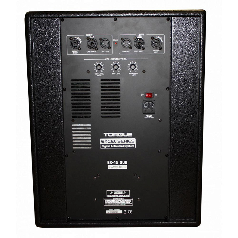 Фото Комплект акустики Torque Excel EX15