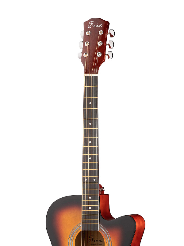Фото FFG-4001C-SB Акустическая гитара, с вырезом, санберст, Foix