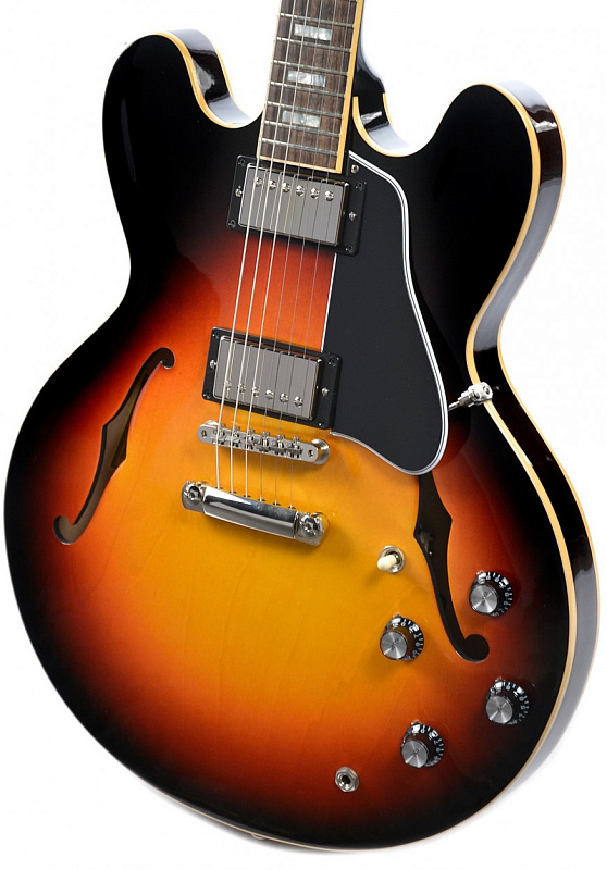 Фото GIBSON 2018 MEMPHIS ES-335 TRADITIONAL ANTIQUE SUNSET BURST