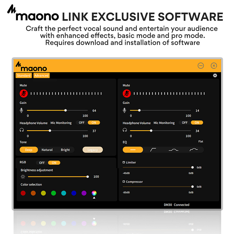 Фото Микрофон Maono DM30 (white)