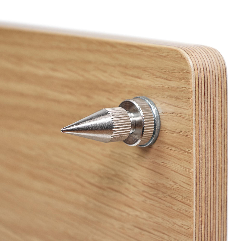 Фото Стойка для акустики Radiotehnika T6 Silver/Wood