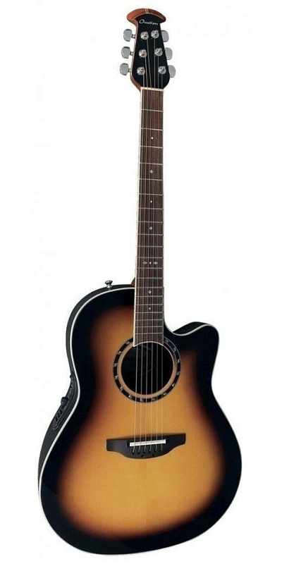 Фото OVATION 2771AX-1 Standard Balladeer Deep Contour Cutaway Sunburst