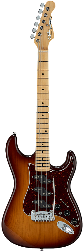 Фото Электрогитара G&L FD Comanche Old School Tobacco Sunburst MP, с чехлом