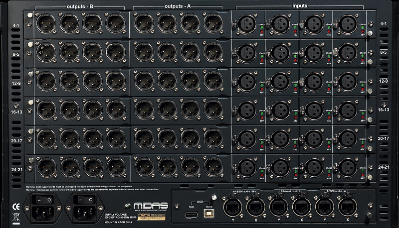 Фото Микрофонный сплиттер Midas DL431 