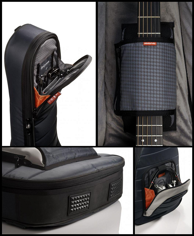Фото Mono M80-AD-BLK  Чехол для акустической гитары