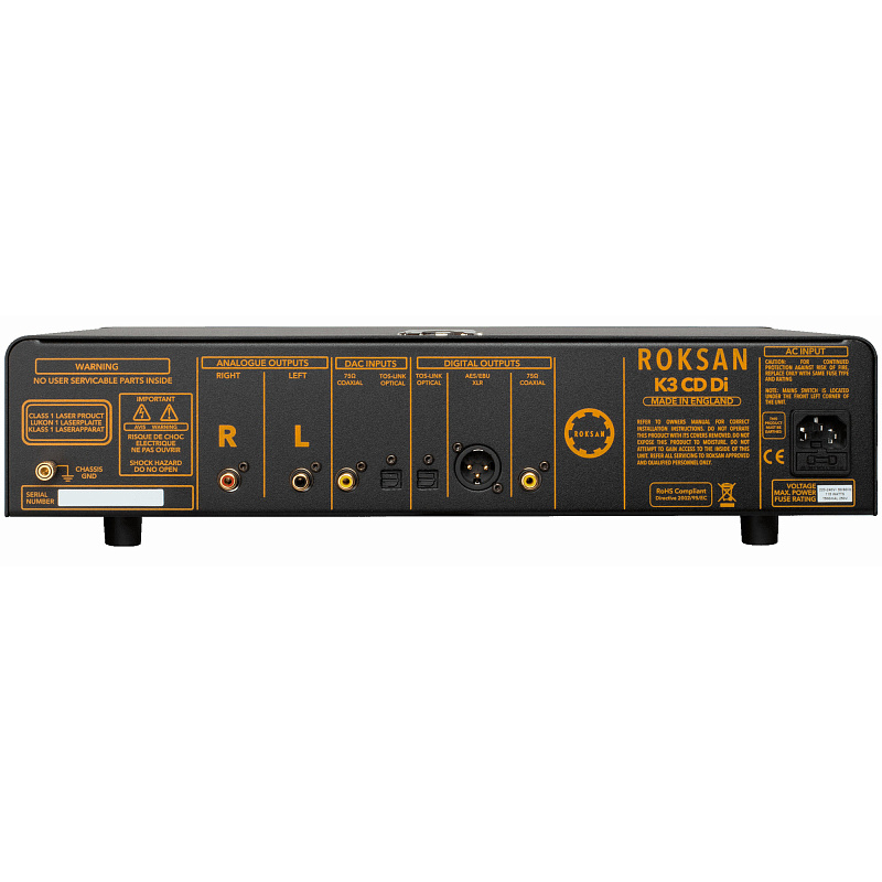 Фото CD проигрыватель Roksan K3 CD Di Anthracite