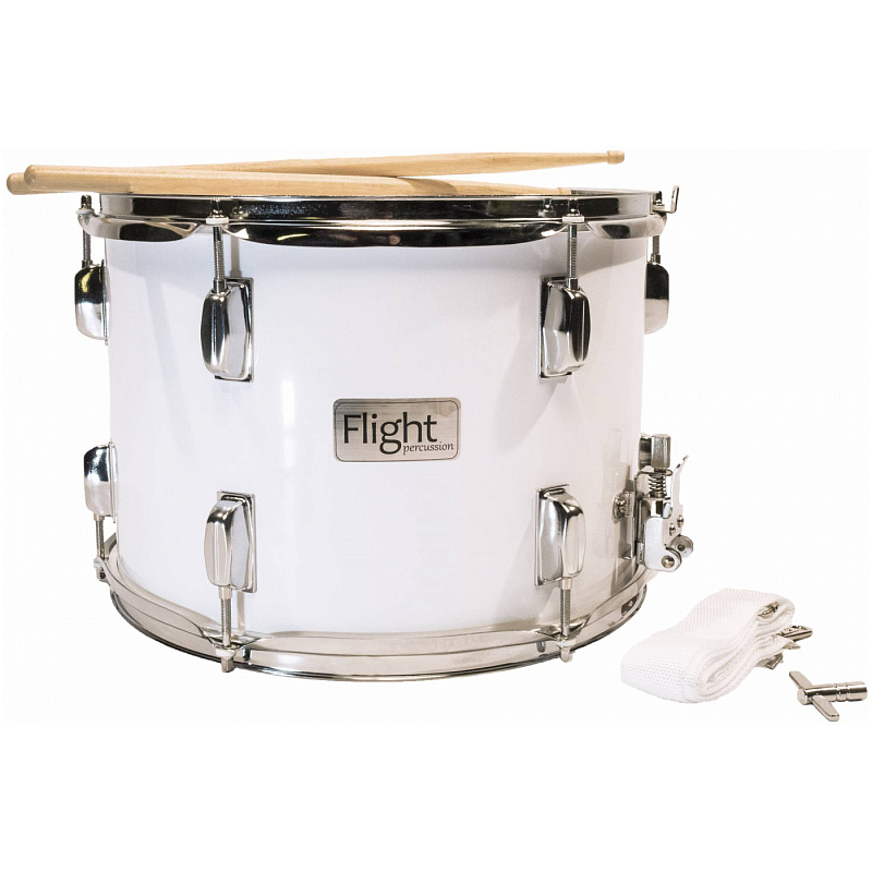 Фото FLIGHT FMT-1410WH - Барабан маршевый тенор Флайт