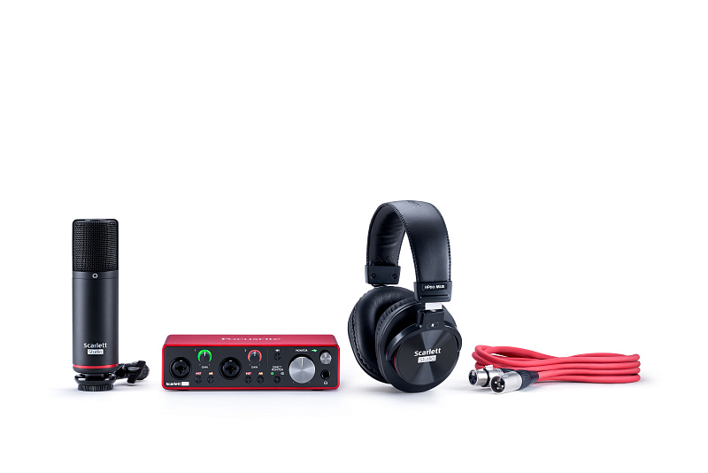 Фото Студийный комплект FOCUSRITE Scarlett 2i2 Studio 3rd Gen