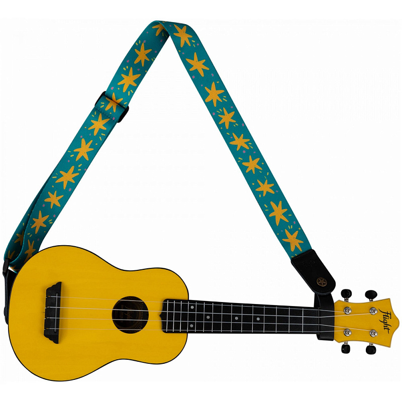 Фото FLIGHT S35 DASHA KIRPICH / Даша Кирпич - Ремень для укулеле Флайт