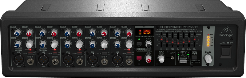 Фото Активный микшерный пульт Behringer PMP550M