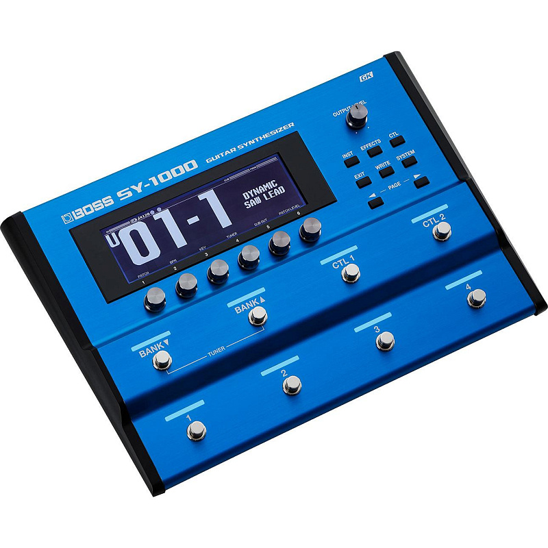 Фото Процессор моделирования и синтеза для гитар и бас-гитар Boss SY-1000