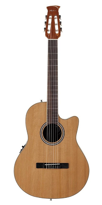 Фото APPLAUSE AB24CII-CED Balladeer Mid Cutaway Nylon Natural Satin