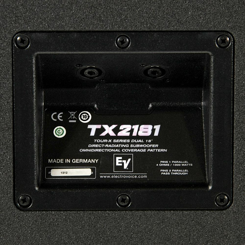 Фото Electro-Voice TX2181 Сабвуфер, 1000 Вт