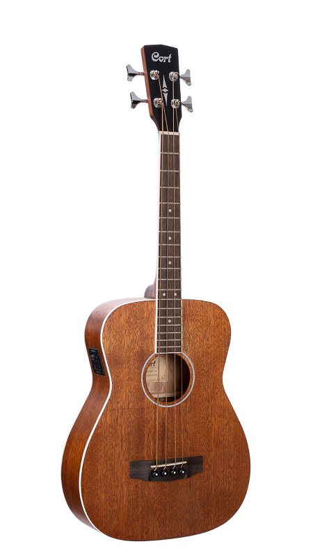 Фото Электро-акустическая бас-гитара Cort AB590MF-WBAG-OP Acoustic Bass Series