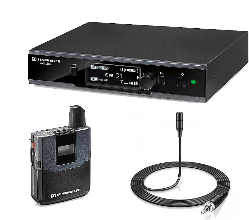 Фото Комплект цифровой беспроводной системы Sennheiser ew D1-ME2-H-EU