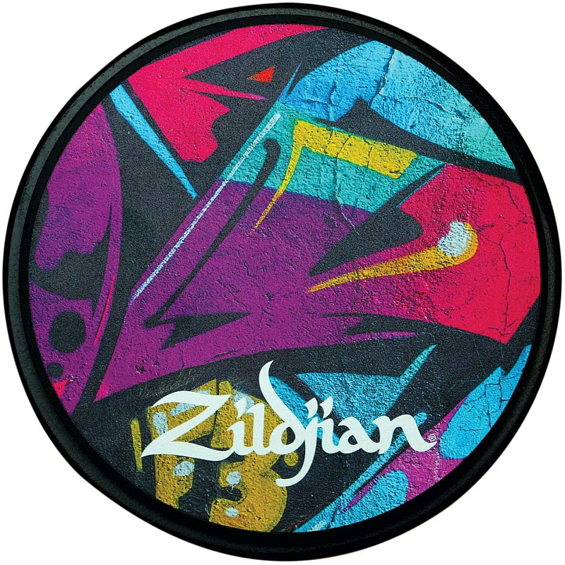 Фото Тренировочный пэд 6' ZILDJIAN ZXPPGRA06 Grafitti Practice Pad 6In