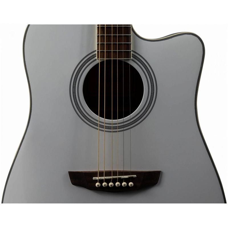 Фото Электроакустическая гитара FLIGHT AD-200 CEQ WH