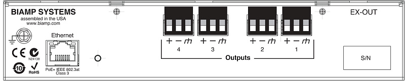 Фото Модуль расширения Biamp Tesira EX-OUT