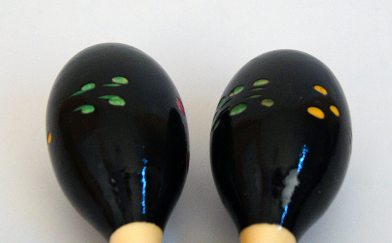 Фото Деревянные маракасы на ручке Fleet M0