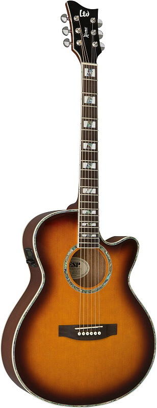 Фото Электроакустическая гитара ESP XAC10E TSB