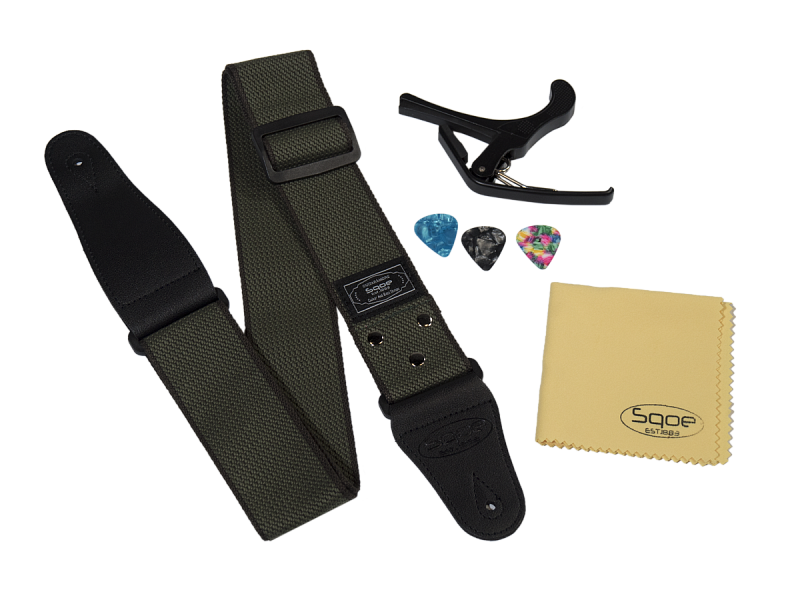 Фото Гитара акустическая SQOE SQ-41B Set комплект