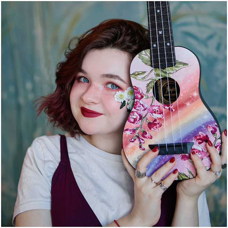 Фото Укулеле сопрано FLIGHT TUS ALYONA SHVETZ / Алена Швец